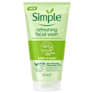 ژل شستشوی صورت سیمپل مدل Simple Refreshing Facial Wash