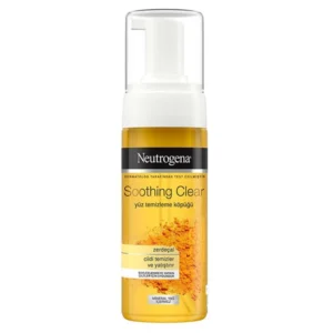 فوم شستشوی صورت نوتروژینا زردچوبه Neutrogena