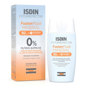ضد آفتاب مینرال ایزدین ISDIN Fusion Fluid Mineral SPF 50