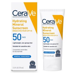 ضد آفتاب مینرال مرطوب‌ کننده سراوی CeraVe SPF 50