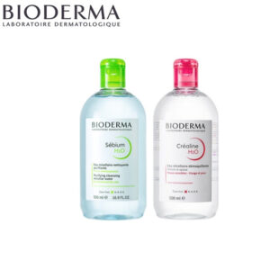 میسلار واتر بایودرما سبز و صورتی Bioderma Micellar Water
